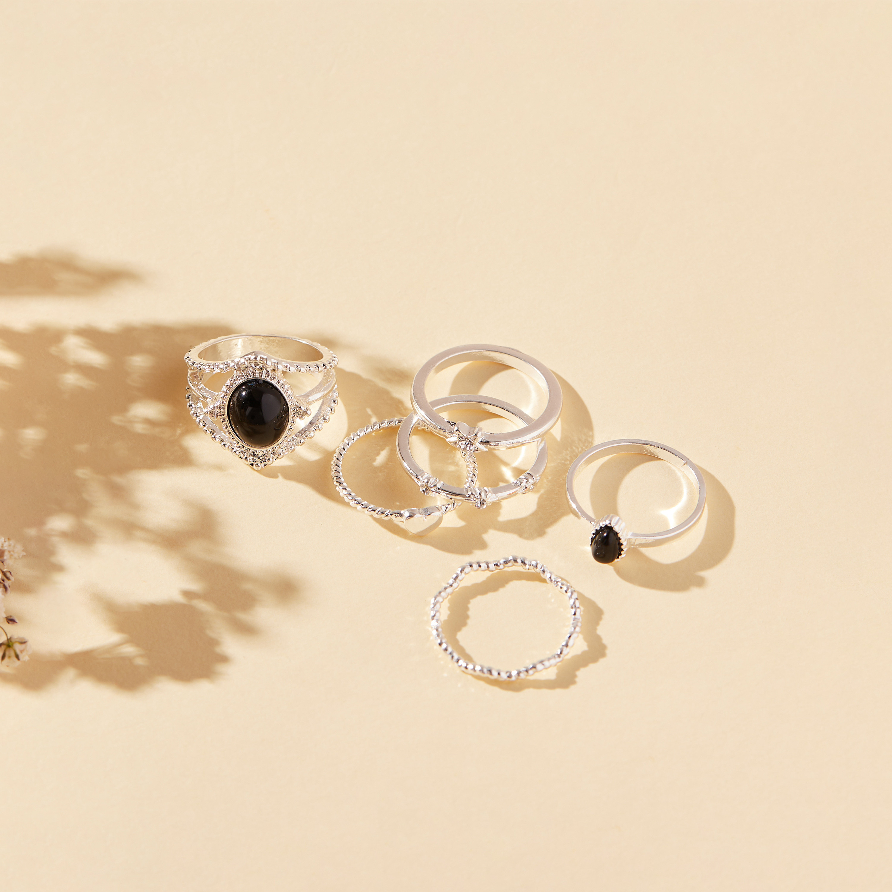 Lika Behar Oxidized Sterling Silver Ring with Burnish Set Diamonds -  Henry's Fine Jewelry