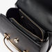 Haadana Solid Satchel Bag with Metal Accent-Women%27s Handbags-thumbnail-4
