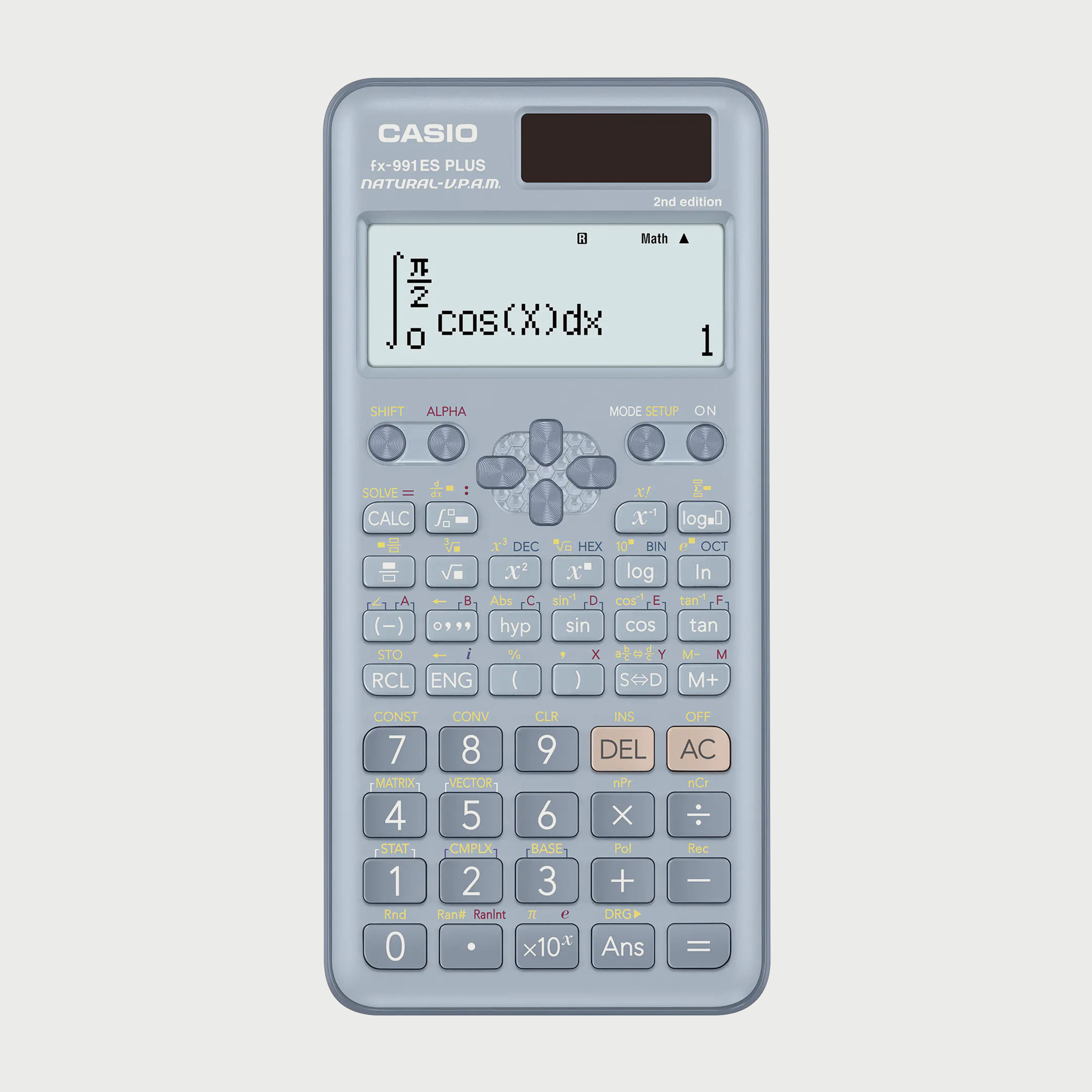 الآلة الحاسبة العلمية Casio Blue الإصدار الثاني، 417 وظيفة Fx-991ES Plus-school-stationery-calculators-image-1