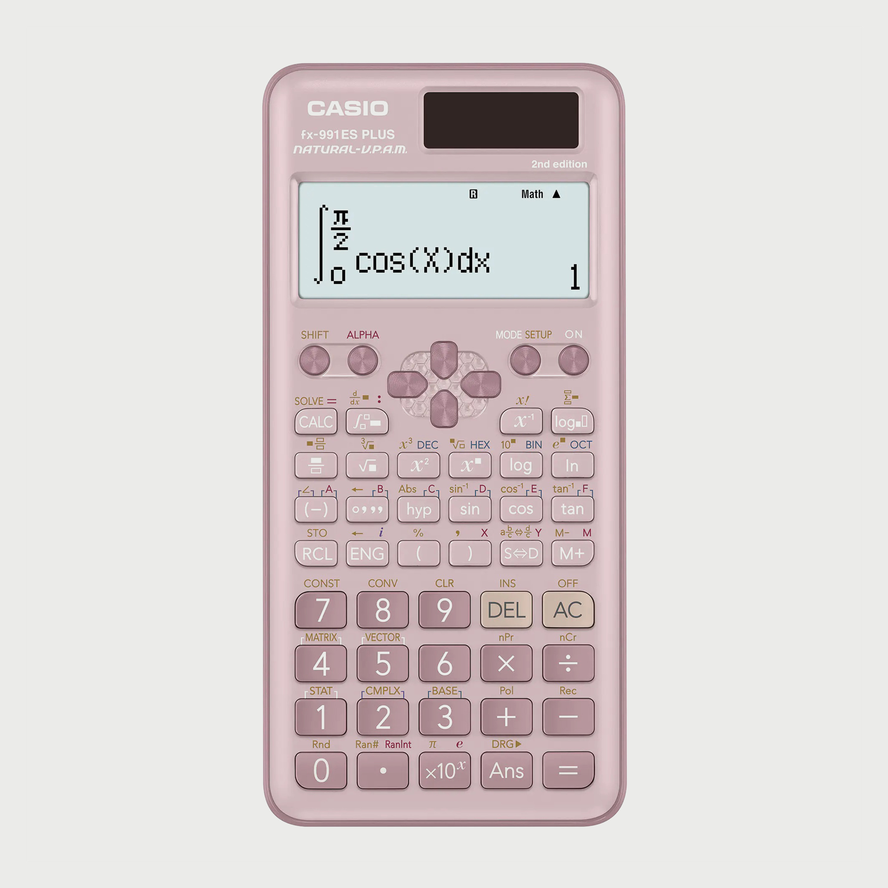 الآلة الحاسبة العلمية Casio Pink الإصدار الثاني، 417 وظيفة Fx-991ES Plus-school-stationery-calculators-image-1
