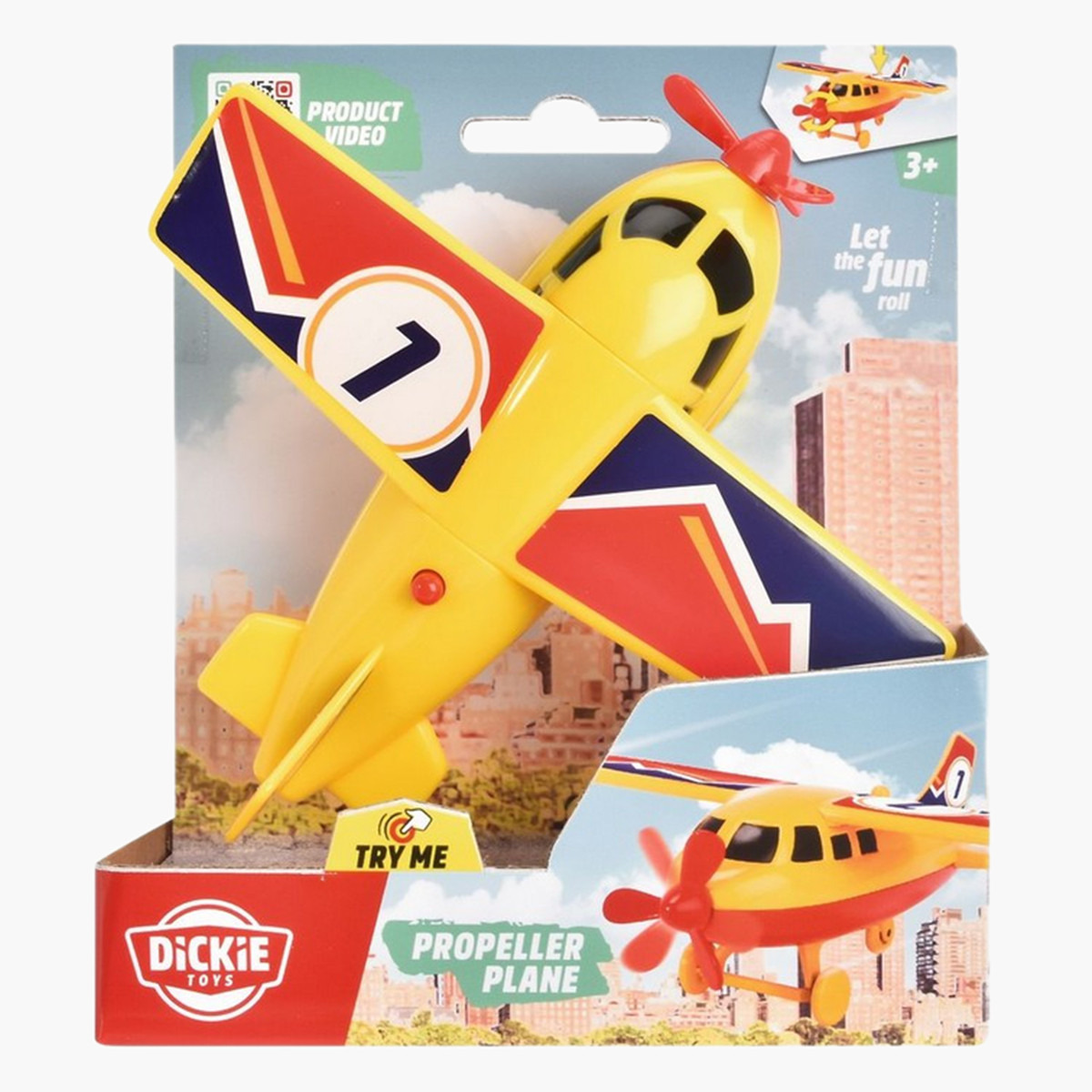 DICKIE TOYS Assorted Battery-Operated Propeller Plane Toy-toys-playvehicles-helicoptersandaeroplanes-image-1