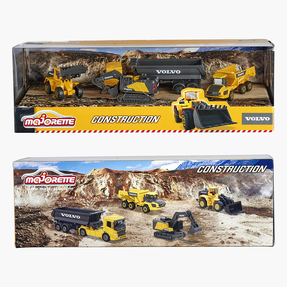 Volvo 4-Piece Construction Toy Vehicle Set-toys-buildingblocks-constructionsets-image-2