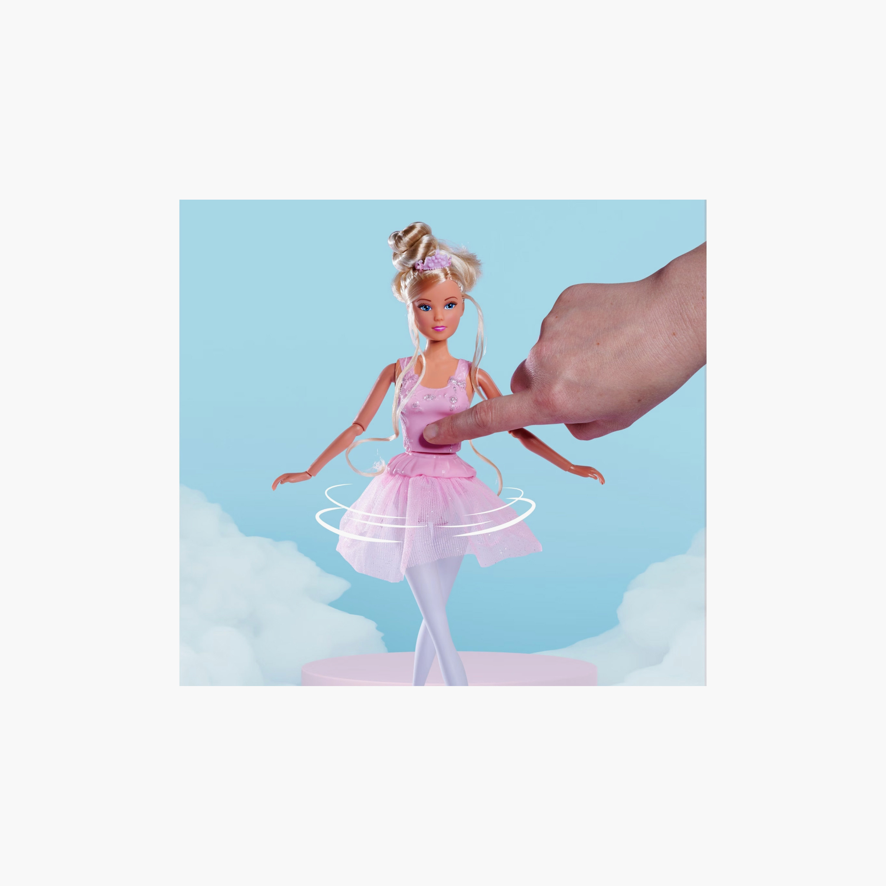 طقم لعب دمية باليرينا راقصة وأرنب من ستيفي لوف-toys-dollsandplaysets-dolls-image-7