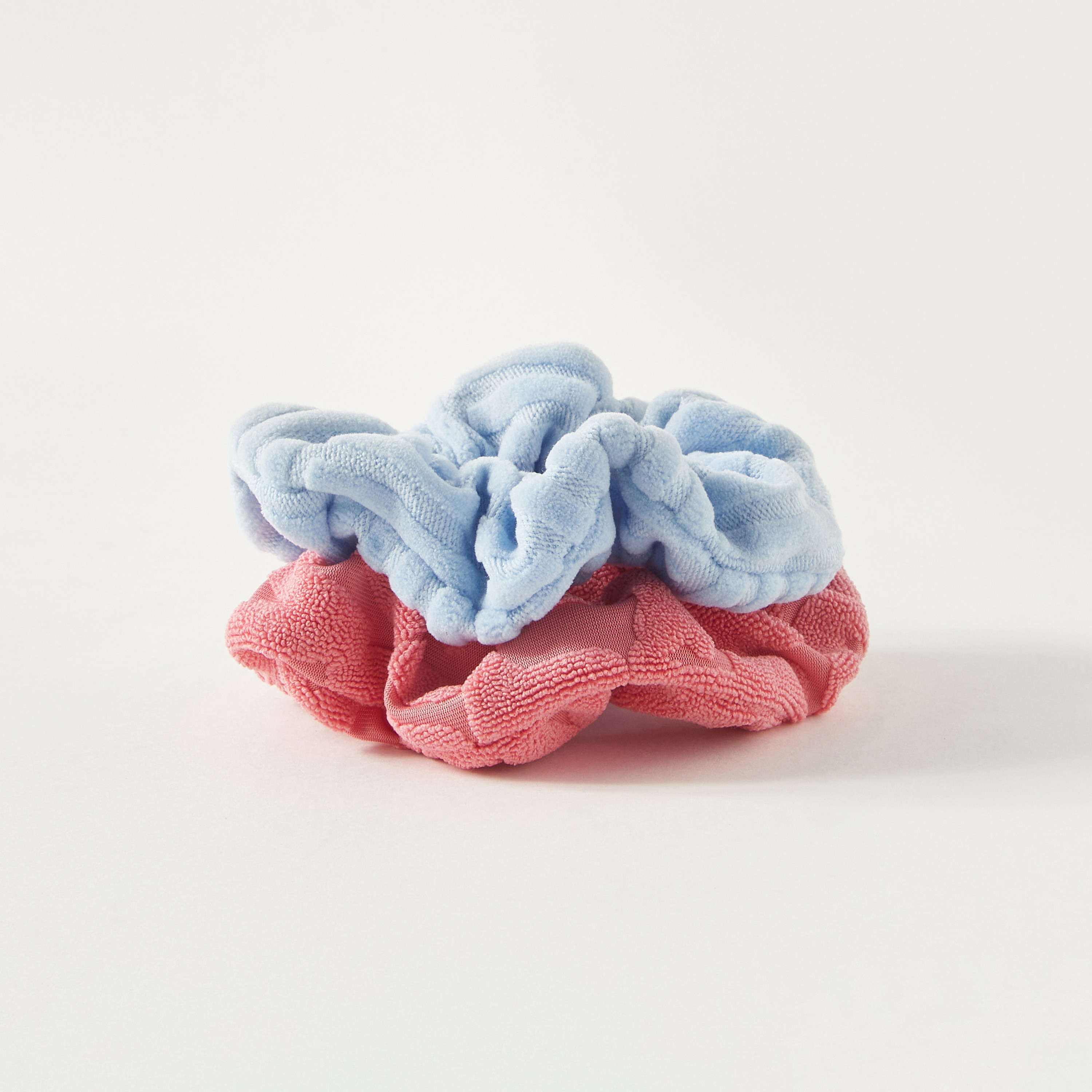 Assorted Solid Scrunchie - Set of 2-women-hairaccessories-scrunchies-image-1