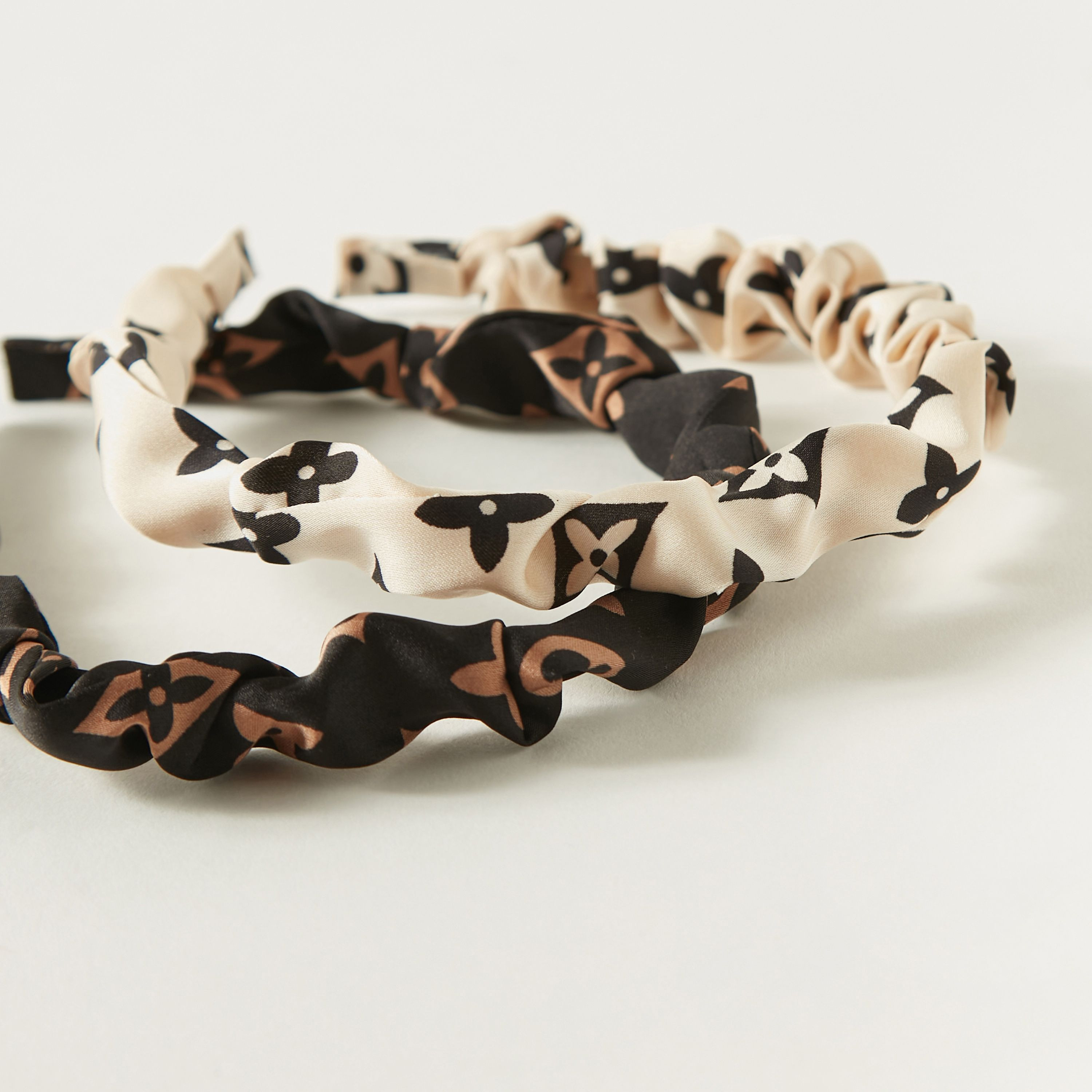 Printed Fabric Detail Hairband - Set of 2-women-hairaccessories-bands-image-3