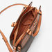 Celeste Monogram Print Tote Bag with Detachable Strap and Zip Closure-Women%27s Handbags-thumbnail-3