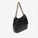 Celeste Quilted Shoulder Bag with Chain Handle and Zip Closure-Women%27s Handbags-thumbnailMobile-1