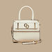 Celeste Solid Tote Bag with Detachable Strap and Zip Closure-Women%27s Handbags-thumbnailMobile-1