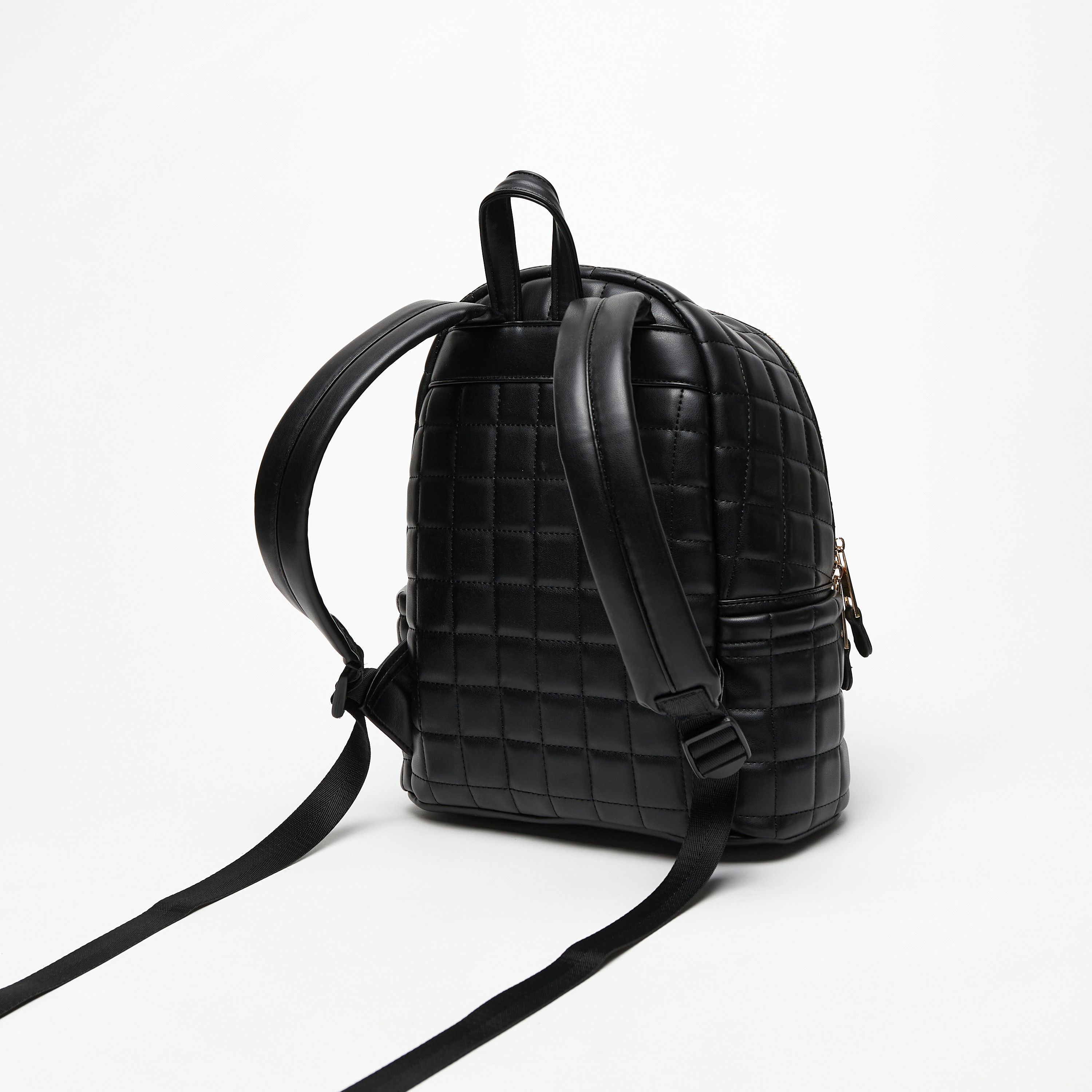 شنطة ظهر مبطنة بتفاصيل مزخرفة وأشرطة قابلة للتعديل من ميسي-women-bagsandwallets-backpacks-image-3