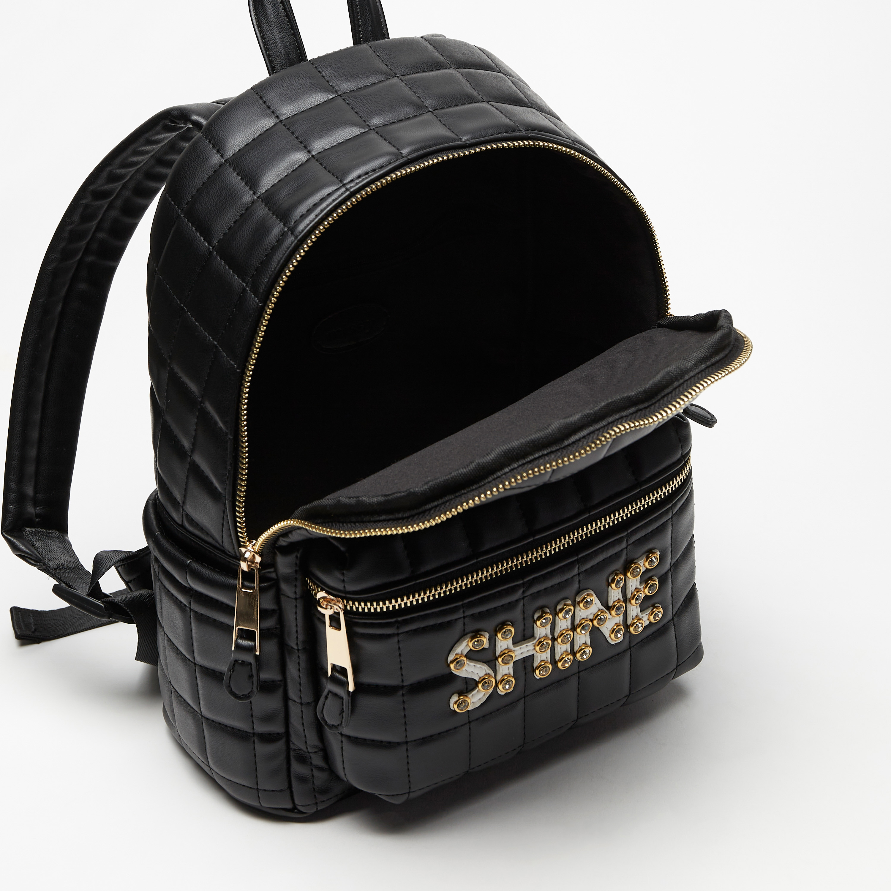 شنطة ظهر مبطنة بتفاصيل مزخرفة وأشرطة قابلة للتعديل من ميسي-women-bagsandwallets-backpacks-image-6