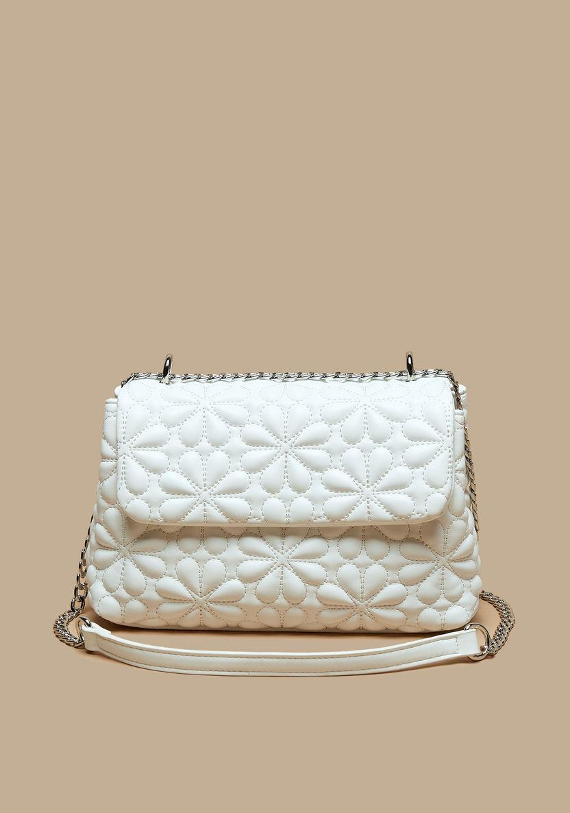 Missy Quilted Crossbody Bag with Rhinestone Detail-Women%27s Handbags-image-0