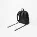 Lee Cooper Logo Print Oversized Backpack with Adjustable Shoulder Straps-Women%27s Backpacks-thumbnailMobile-1