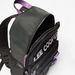 Lee Cooper Logo Print Oversized Backpack with Adjustable Shoulder Straps-Women%27s Backpacks-thumbnailMobile-3