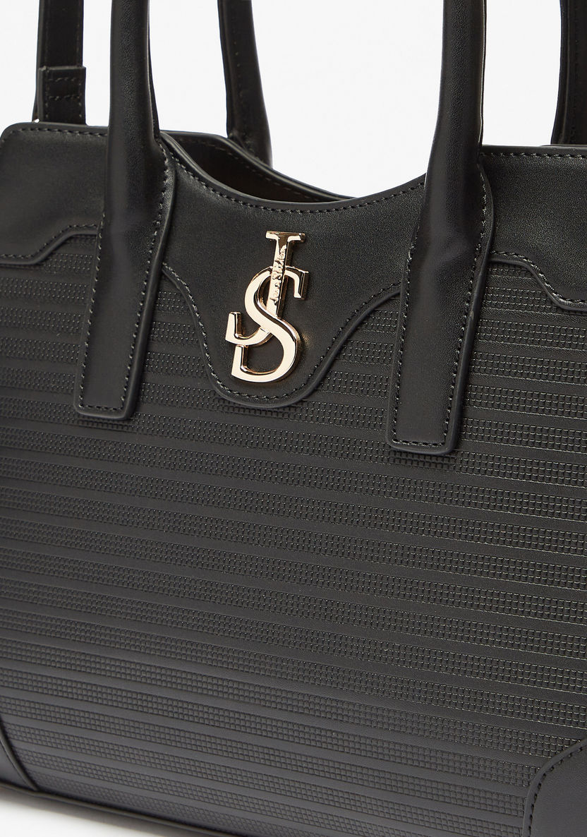 Jane Shilton Textured Tote Bag with Detachable Strap-Women%27s Handbags-image-3