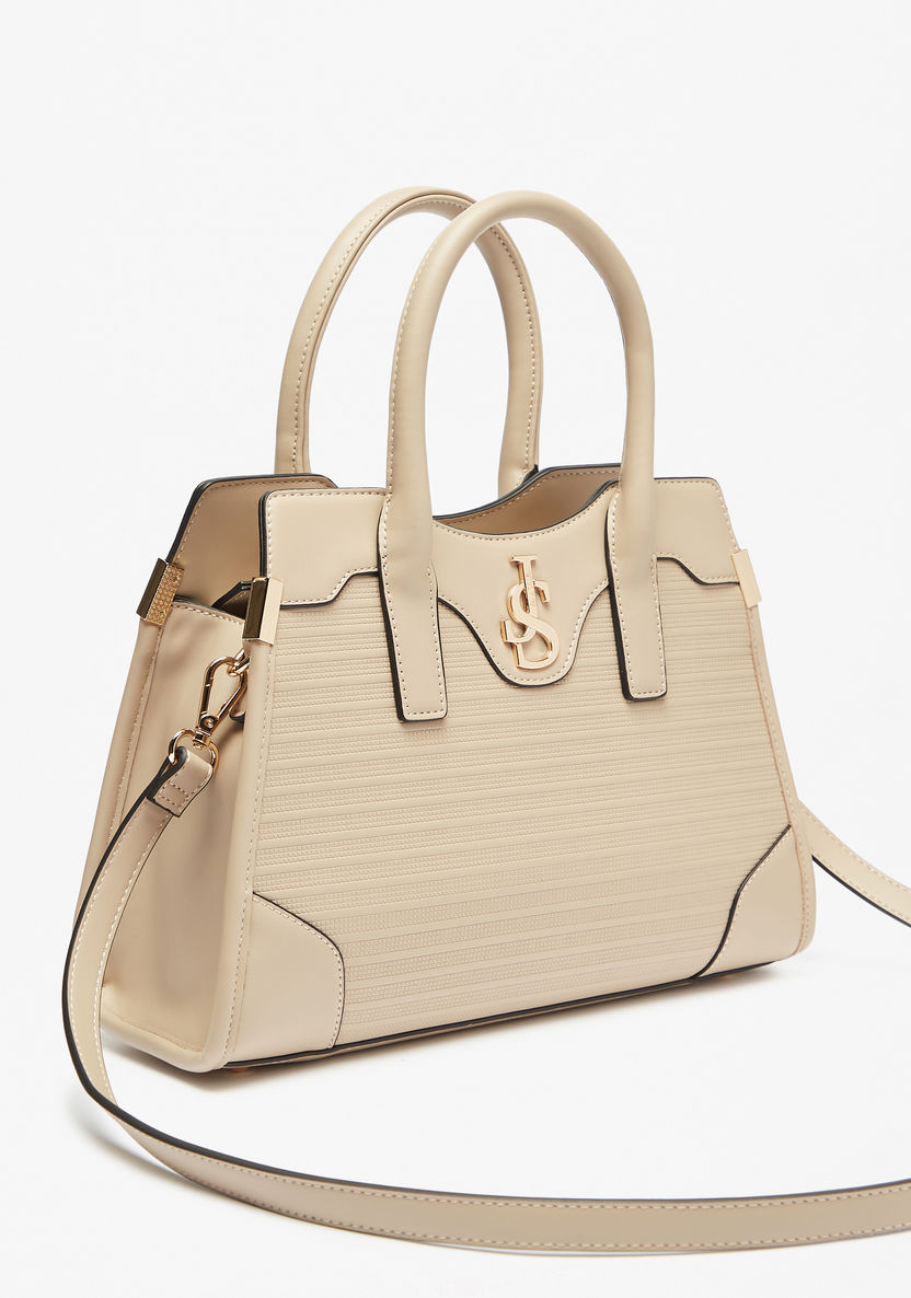 Jane Shilton Textured Tote Bag with Detachable Strap-Women%27s Handbags-image-2