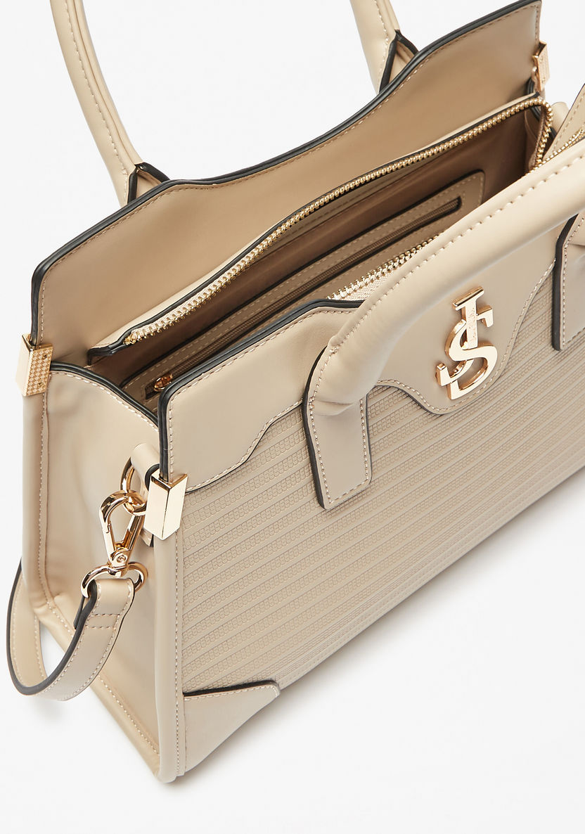 Jane Shilton Textured Tote Bag with Detachable Strap-Women%27s Handbags-image-5