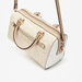 Jane Shilton Animal Print Bowler Bag with Detachable Strap-Women%27s Handbags-thumbnail-3