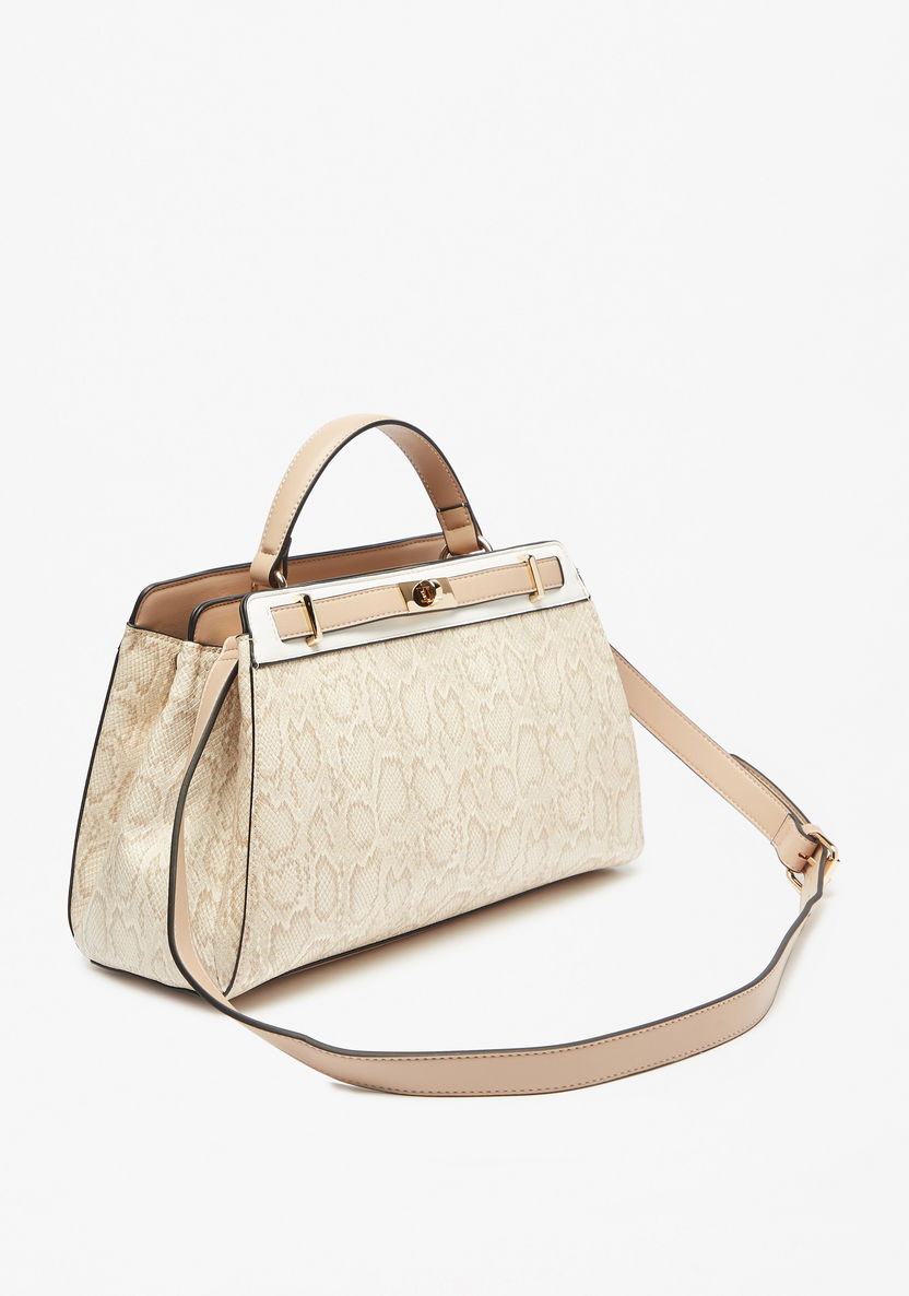Jane Shilton Animal Print Tote Bag with Detachable Strap-Women%27s Handbags-image-2