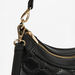 Elle Quilted Shoulder Bag with Detachable Strap and Zip Closure-Women%27s Handbags-thumbnailMobile-3