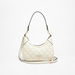 Elle Quilted Shoulder Bag with Detachable Strap and Zip Closure-Women%27s Handbags-thumbnailMobile-1