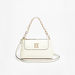 Elle Monogram Embossed Crossbody Bag with Detachable Strap-Women%27s Handbags-thumbnail-0