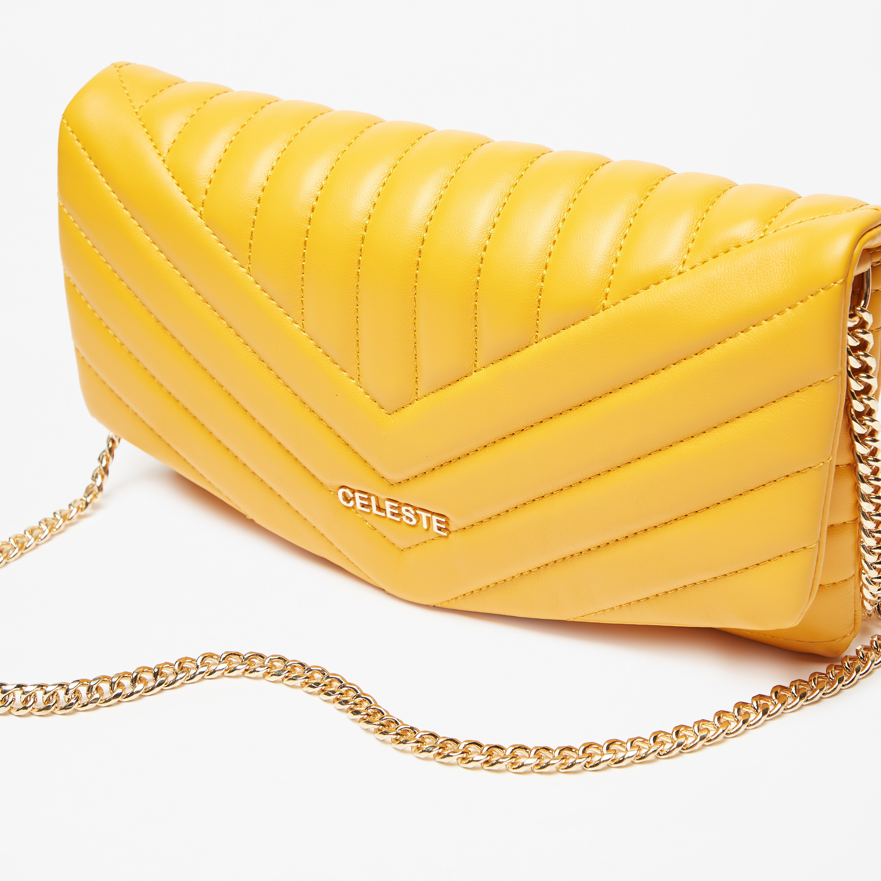 شنطة كروس بودي مبطنة بحزام سلسلة من سيليست-women-bagsandwallets-handbags-image-4