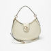 Celeste Solid Shoulder Bag with Detachable Strap and Zip Closure-Women%27s Handbags-thumbnailMobile-1