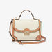 Celeste Colourblock Satchel Bag with Detachable Strap-Women%27s Handbags-thumbnail-1