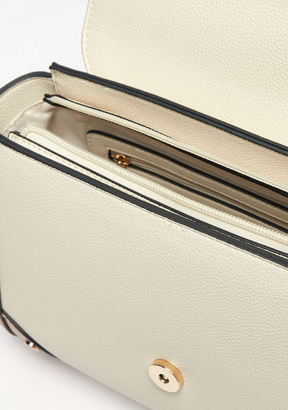 Celeste Colourblock Satchel Bag with Detachable Strap-Women%27s Handbags-image-5