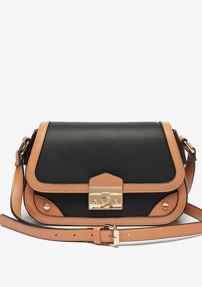 Celeste Colorblock Crossbody Bag with Adjustable Strap-Women%27s Handbags-image-1