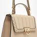 Celeste Quilted Flap Satchel Bag with Detachable Strap-Women%27s Handbags-thumbnail-3
