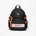 Lee Cooper Logo Print Backpack with Adjustable Shoulder Straps-Women%27s Backpacks-thumbnail-0