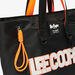 Lee Cooper Logo Print Tote Bag with Handles and Zip Closure-Women%27s Handbags-thumbnail-2