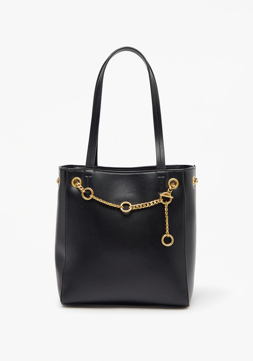 Haadana Embellished Tote Bag with Double Handles-Women%27s Handbags-image-0