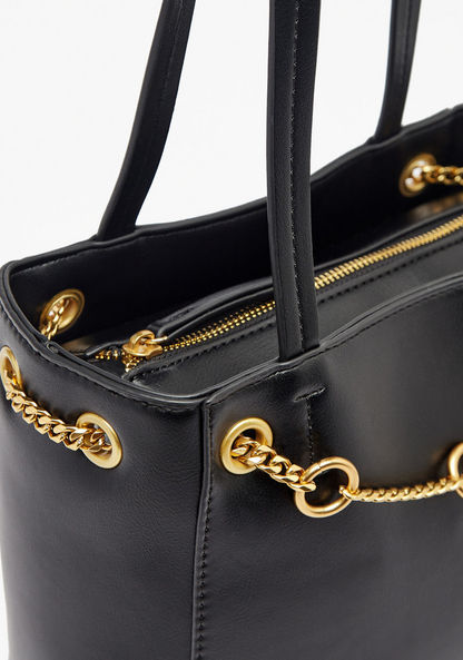 Haadana Embellished Tote Bag with Double Handles-Women%27s Handbags-image-2