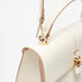 Celeste Solid Satchel Bag with Detachable Strap and Button Closure-Women%27s Handbags-thumbnailMobile-2