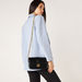 Celeste Textured Crossbody Bag with Chain Strap-Women%27s Handbags-thumbnailMobile-0