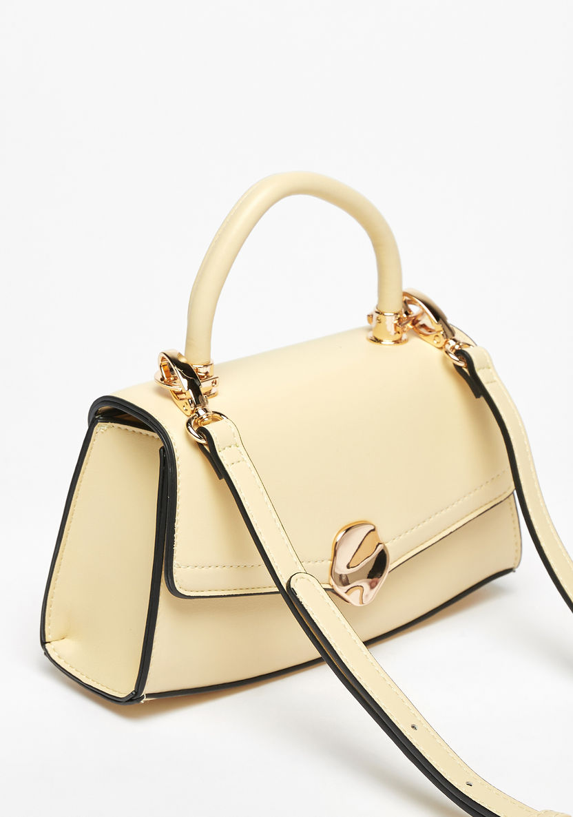 Celeste Solid Satchel Bag with Adjustable Strap-Women%27s Handbags-image-1