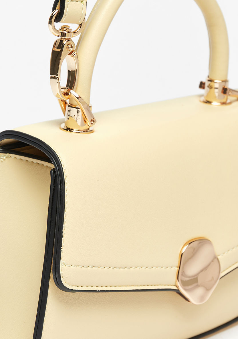 Celeste Solid Satchel Bag with Adjustable Strap-Women%27s Handbags-image-2