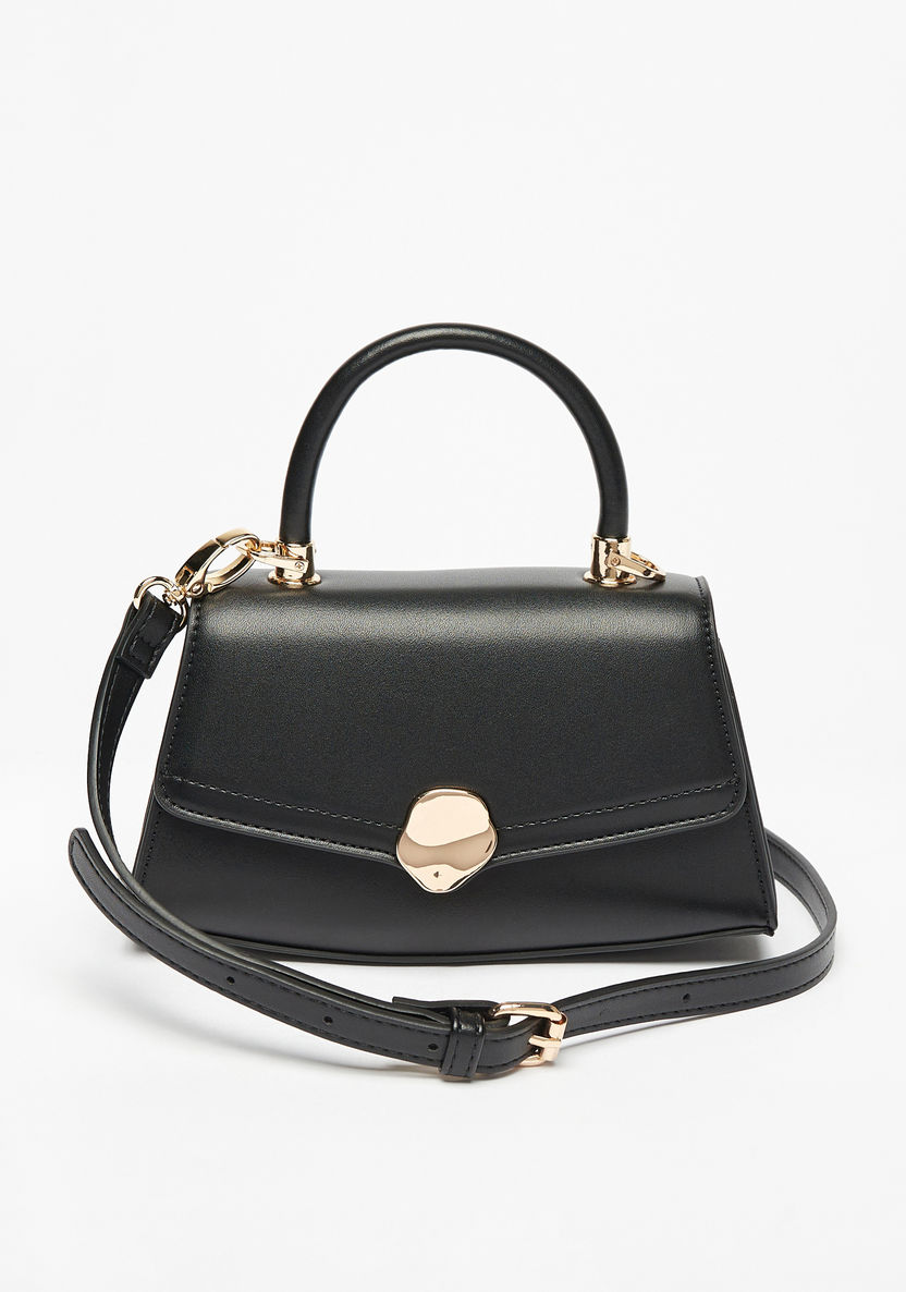 Celeste Solid Satchel Bag with Adjustable Strap-Women%27s Handbags-image-0