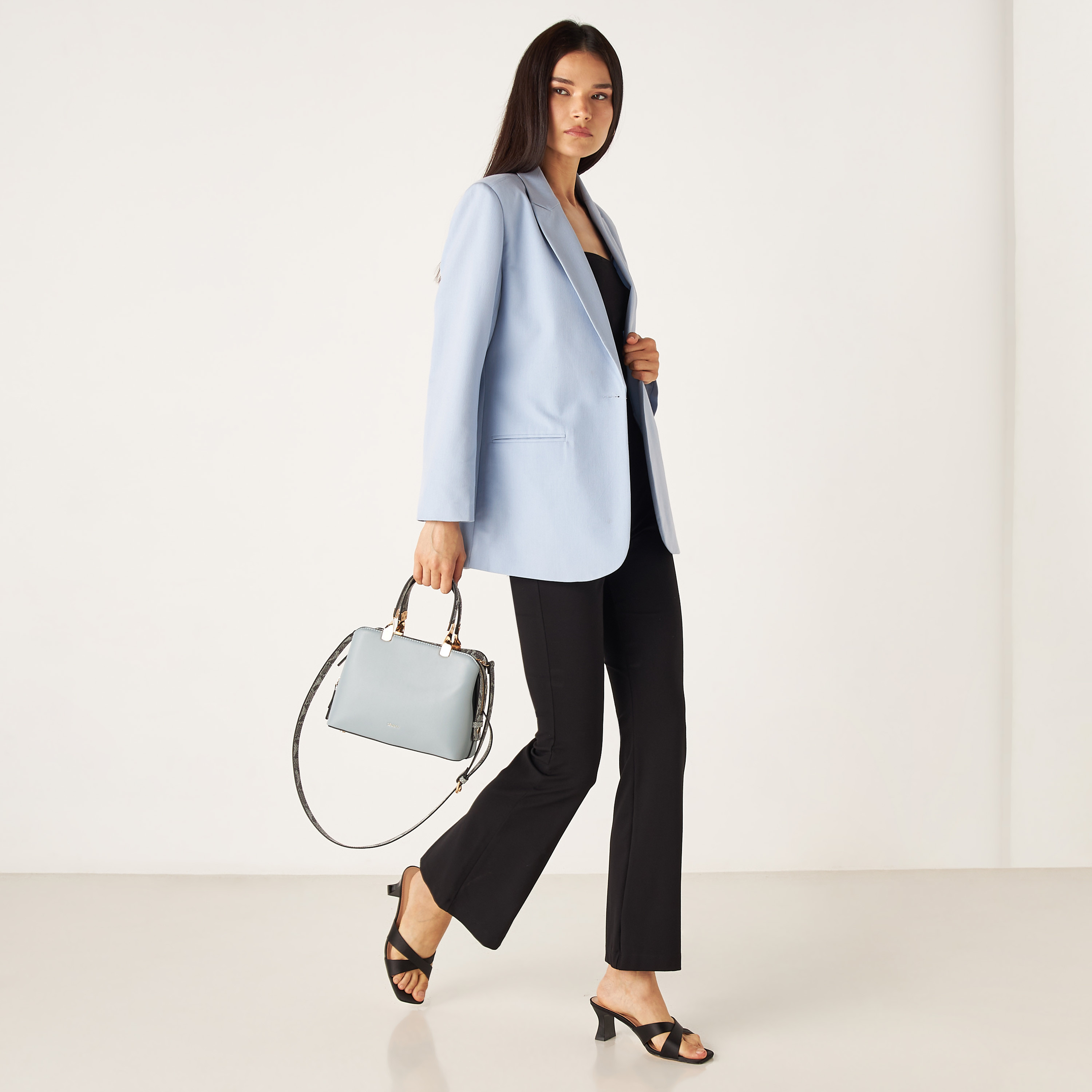 شنطة توتي بطبعات ومقبض مزدوج وسحّاب إغلاق من سيليست-women-bagsandwallets-handbags-image-5