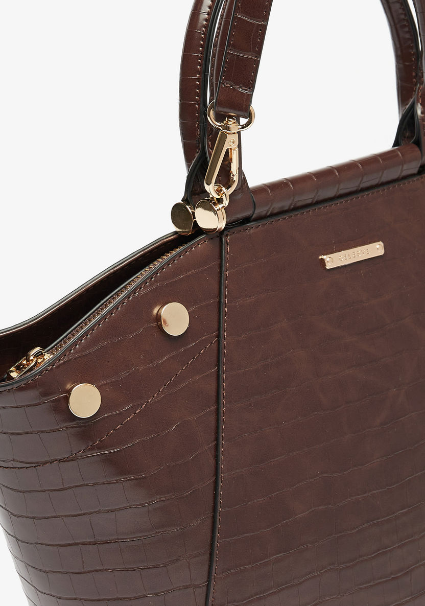 Celeste Textured Tote Bag-Women%27s Handbags-image-3