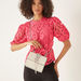 Celeste Crystal Studded Satchel Bag with Tassel Detail and Chain Strap-Women%27s Handbags-thumbnailMobile-0