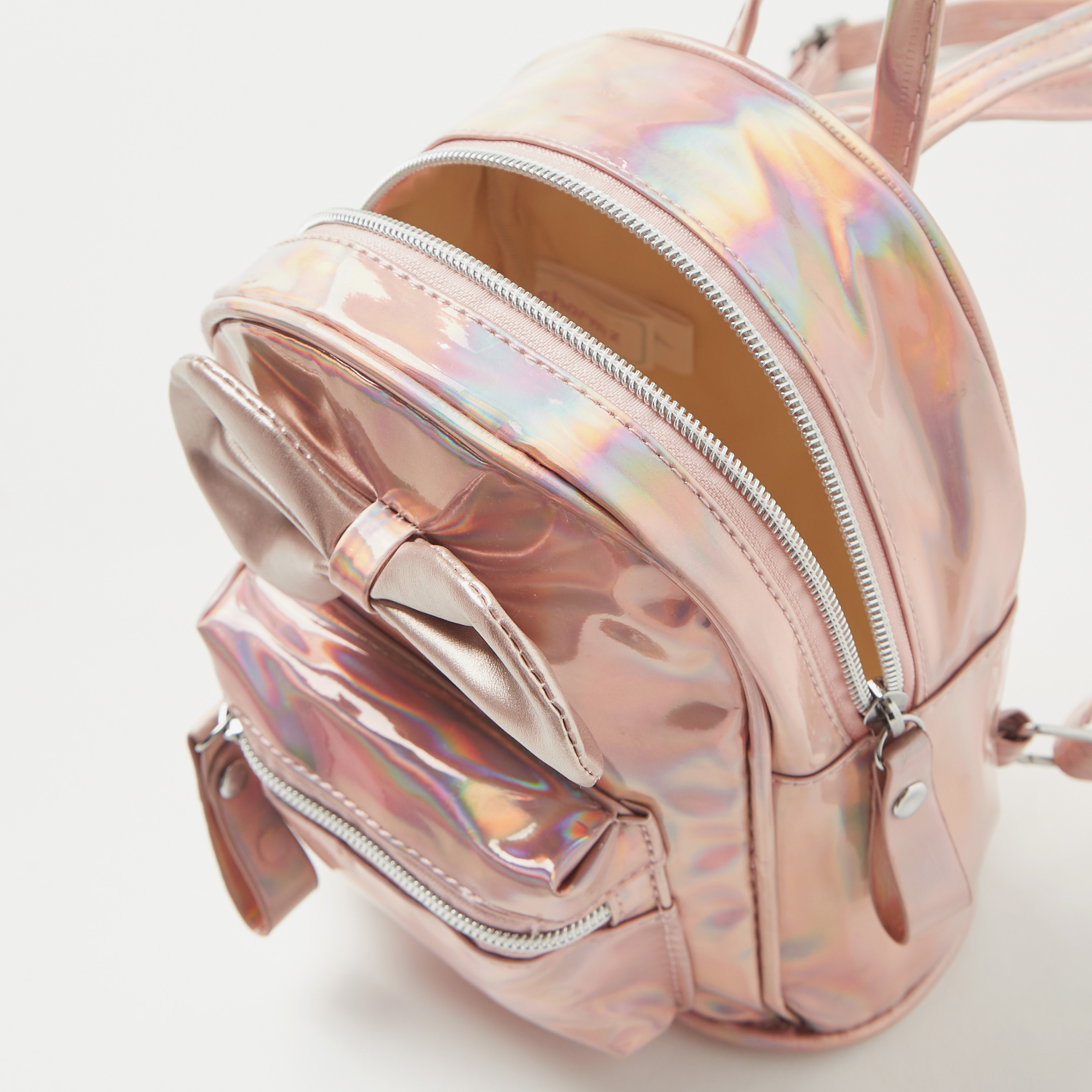 شنطة ظهر قزحية الألوان بزخارف فراشة وحمالات كتف من تشارمز-girls-accessories-bags-image-5