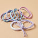 Charmz Assorted Elasticated Hair Tie - Set of 9-Hair Accessories-thumbnailMobile-3