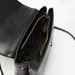 Elle Embossed Satchel Bag with Detachable Strap and Flap Closure-Women%27s Handbags-thumbnailMobile-3