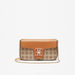 Elle Embellished Jacquard Crossbody Bag with Detachable Strap-Women%27s Handbags-thumbnailMobile-1
