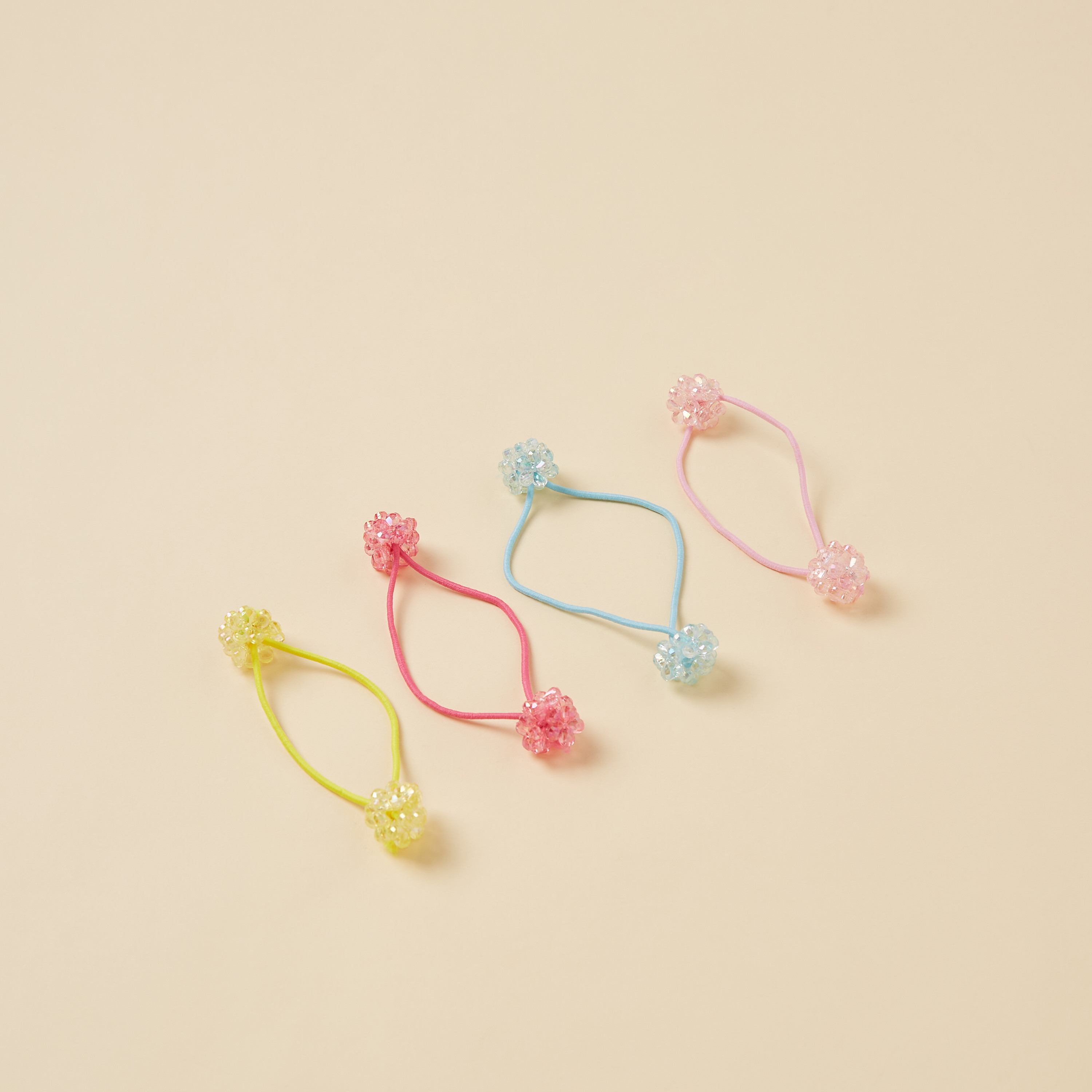 ربطات شعر مزيّنة من تشارمز - طقم من 4 قطع-baby-girls-accessories-hairaccessories-image-2