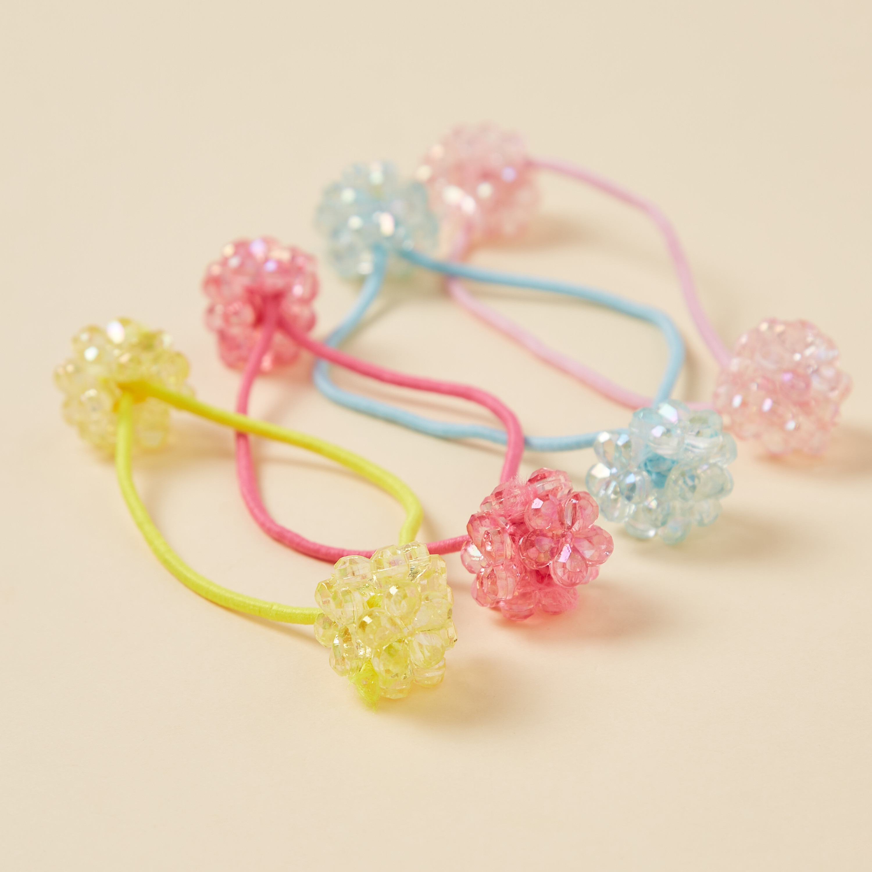 ربطات شعر مزيّنة من تشارمز - طقم من 4 قطع-baby-girls-accessories-hairaccessories-image-3