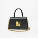 Celeste Solid Satchel Bag with Detachable Chain Strap-Women%27s Handbags-thumbnailMobile-0